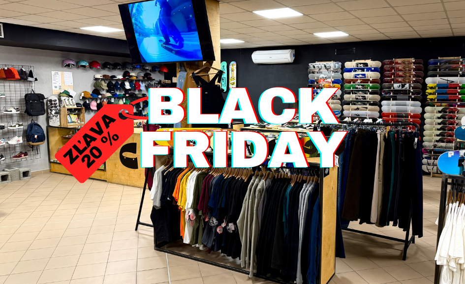 BLACK FRIDAY ZĽAVA 20 %