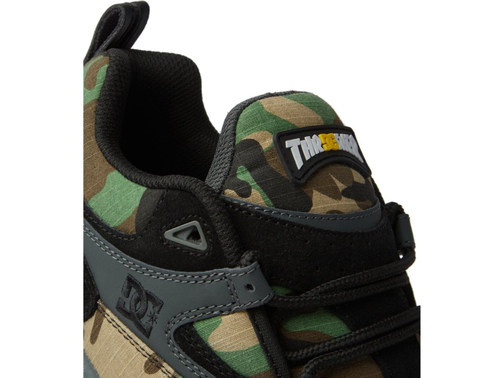 Skate topánka DC SHOES X THRASHER TRUTH BLACK/CAMO