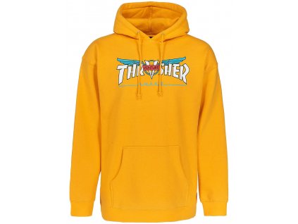 THRASHER x VENTURE COLLAB HOOD GOLD