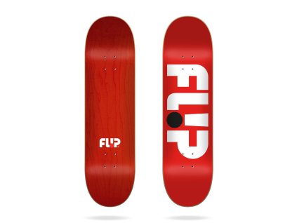flip odyssey logo red 8 25 deck