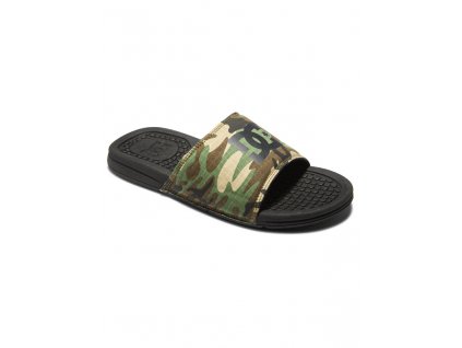 DC BOLSA SLIDE SANDALS BLACK/CAMO (Veľkosť EU 47)
