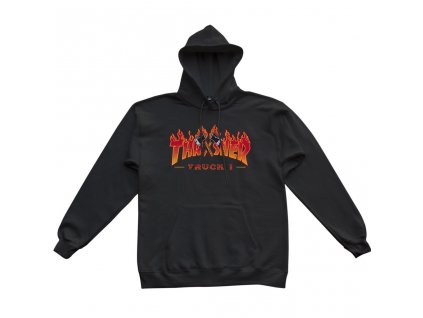 THRASHER MAGAZINE TRUCK 1 HOOD BLACK