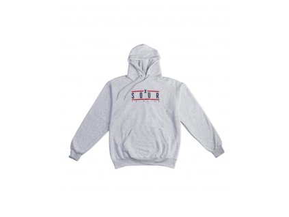 SOUR TIMELESS HOOD HEATHER GREY