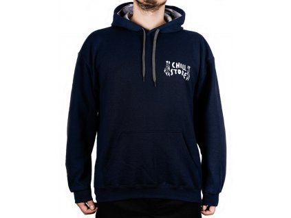 CHILL STORE DONATION HOODIE DARK BLUE