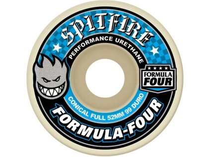 spitfire formula four conical full skateboard wheels 99d grande