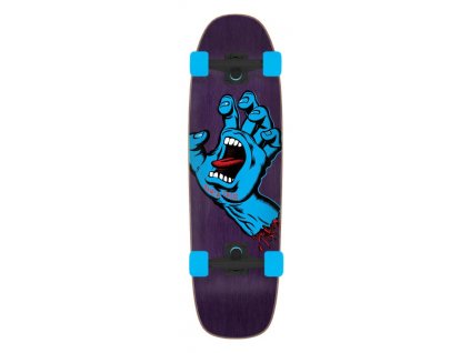 Skate cruiser SANTA CRUZ SCREAMING HAND PURPLE CRUISER 8.4"