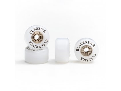 Blackriver Fingerboard Wheels Classic Weiss Rollen