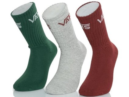 ponozky vans classic crew 3 pack eden