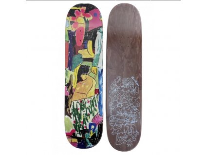 Charge Skateboards Flowers Deck