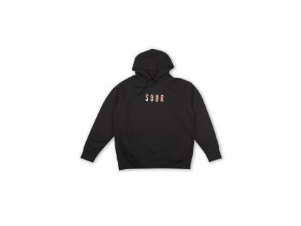 sour fa23 HOOD RUG BLACK FRONT