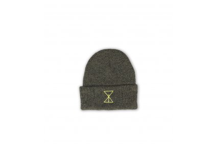 sour fa23 BEANIE SOURGLASS MOSSGREEN