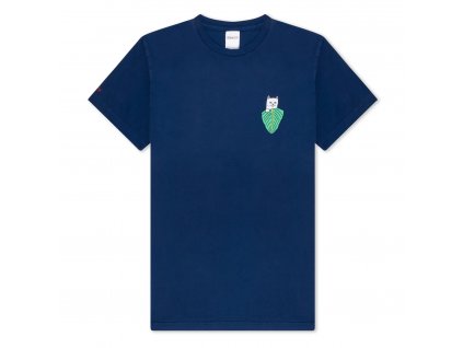 RIPNDIP NERMAL PORTRAIT TEE NAVY