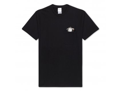 RIPNDIP GRIM LORD NERMAL POCKET TEE BLACK