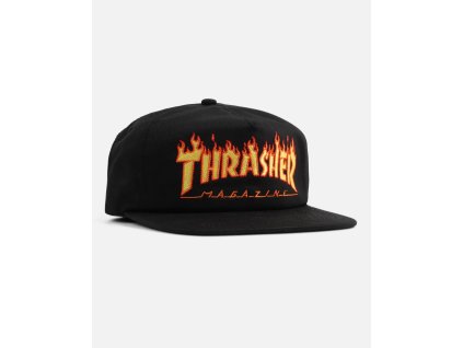 FLAMEEMBROIRDERY SNAPBACK BLACK 2