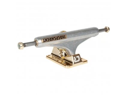 independent 144 mid stage 11 skateboard truck carlos ribeiro silver gold front side 1f2c1394 0f9e 4c59 be0d 27c1df97da34