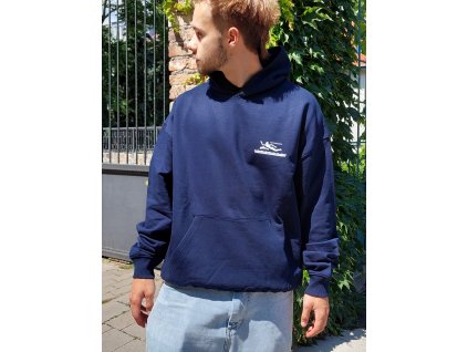 MÉTRONOME. HOODIE NAVY (2)