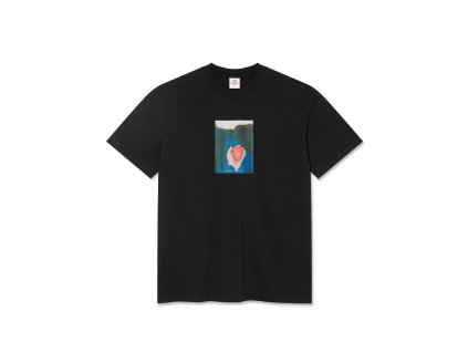 Polar Skate Co SP25 Tee Heart In Hand Black 1