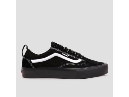 Vans Skate Old Skool Doobie Skate Shoes Black Black1