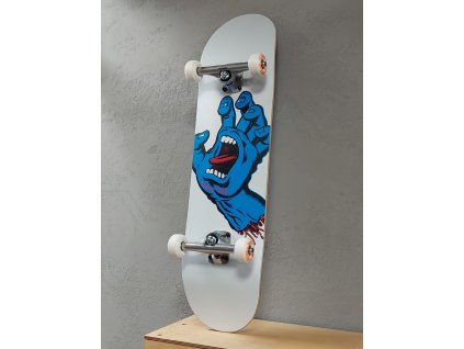 SANTA CRUZ SCREAMING HAND KOMPLET WHITE 8.25"