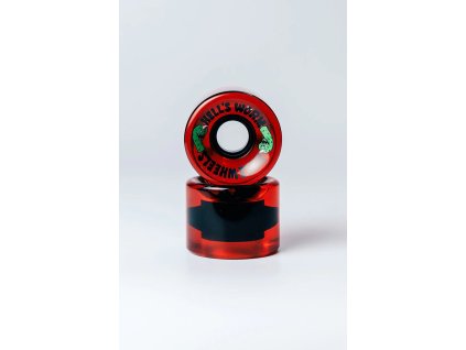 haze wheels hells worm red 60mm 78a