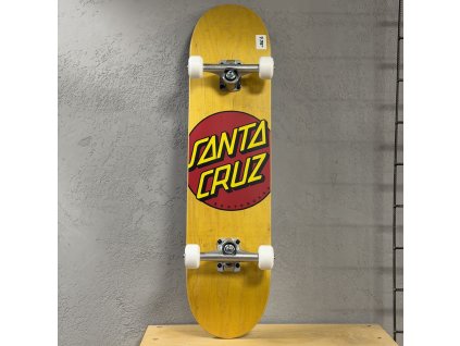 SANTA CRUZ DOT KOMPLET YELLOW 7.75"