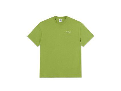 Polar Skate Co SP26 Contrast Tee Stroke Logo Peridot 1