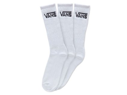 VANS CLASSIC CREW SOCKS WHITE (Veľkosť 46-49)