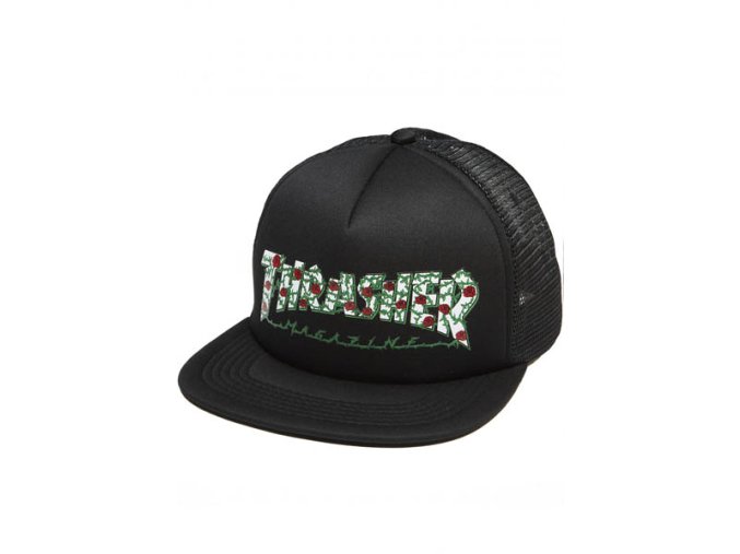 Thrasher Caps Roses Mesh white Vorderansicht256197