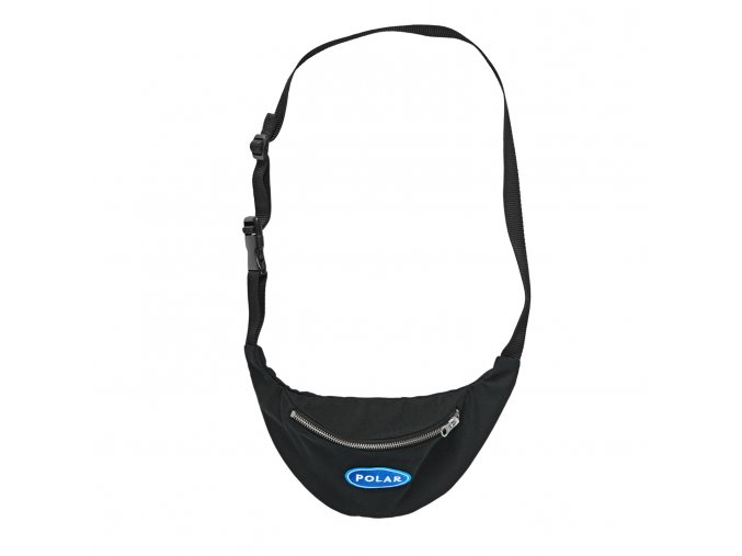 STATION LOGO HIP BAG BLACK 1