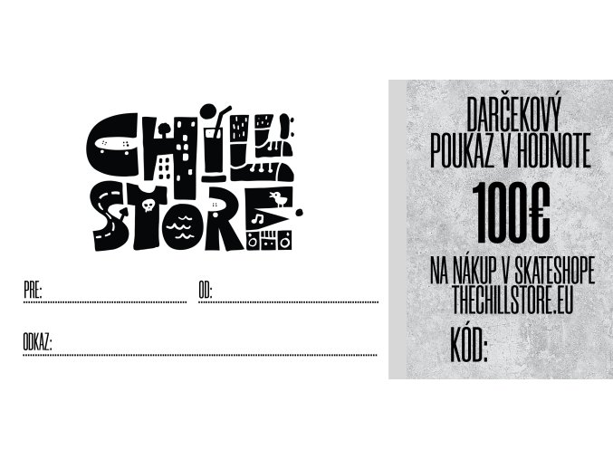 Darčekový poukaz 100€