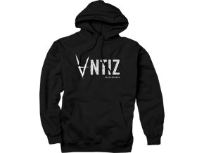 ANTIZ BIG SCRIPT HOODIE BLACK
