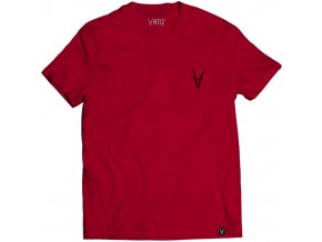 ANTIZ WEAR big script tee cherry red 2