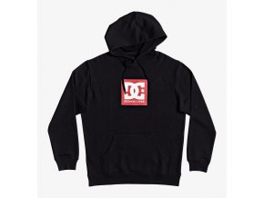 DC SQUARE STAR HOODIE BLACK