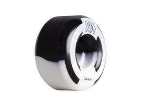 ORBS WHEELS SPLITS BLACK/WHITE 54MM
