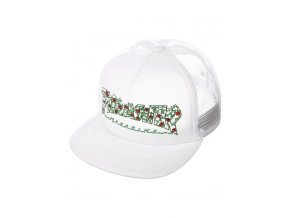 Thrasher Caps Roses Mesh white Vorderansicht 600x600