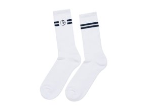 STROKE LOGO SOCKS WHITE