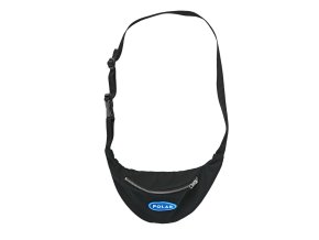 STATION LOGO HIP BAG BLACK 1