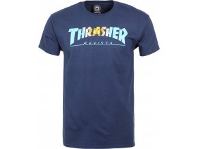 thrasher argentina t shirt navy