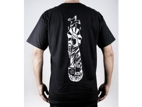 čierne tričko zadná strana