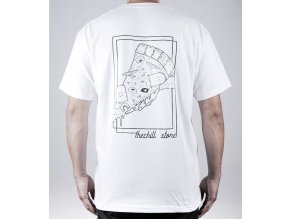 biele tričko zadná strana