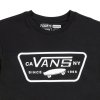 VANS FULL PATCH TEE BLACK/WHITE (Veľkosť M)