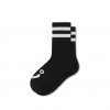 Polar Skate Co F23 Rib Socks Happy Sad Black 1 896x896