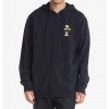 DC NO MORE DINE IN ZIP-UP HOODIE NAVY (Veľkosť XL)
