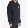 DC NO MORE DINE IN ZIP-UP HOODIE NAVY (Veľkosť XL)