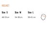 brotection helmet size chart