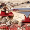 INDEPENDENT HOLLOW DELFINO SILVER/RED 139