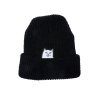 Lord Nermal Ribbed Beanie (Black)