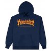 Thrasher Inferno Hoodie navy