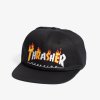 thrasher flame hat black 1 2048x@2x