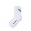 Polar Skate Co W23 Rib Socks Gnarly Huh White Blue 1 896x896